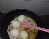 Foto langkah ke 4 dari resep Telur Masak Santan Cabai Hijau.