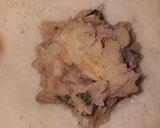 A picture of step 2 of Bread pakora ball .