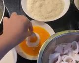 Hình bước làm 2 của món Mực chiên xù