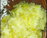 A picture of step 1 of Eggless Egg Curry.