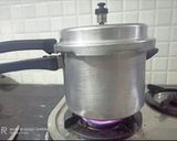A picture of step 1 of Aloo Bhujiya (Aloo Sev).