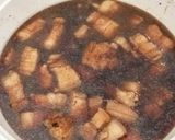 Foto langkah ke 4 dari resep Red Braised Pork Belly / 红烧肉 Hong Shao Rou.