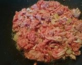 Gombás bolognai spagetti recept fázis 4 fotója