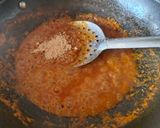 A picture of step 4 of Capsicum-Onion Curry in a Yogurt-Based Red Gravy.