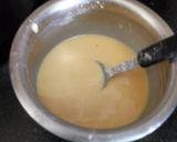 A picture of step 8 of Colourful rasgulla in custard.