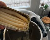 Foto del paso 2 de la receta: Crema de espárrago con Crujiente de Jamón