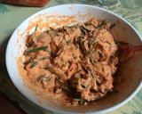 รูปขั้นตอนการทำที่ 2 ของ พิซซ่ากิมจิ (kimchi jeon)