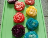 Foto langkah ke 4 dari resep Puding Kaca Lapis Cokelat.