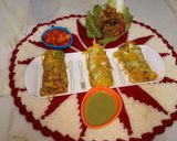 जाला रैप विथ चिली सोया स्टफ्फिंग (Jala wraps with chili soya stuffing recipe in Hindi) रेसिपी चरण 4 फोटो