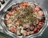 Une image de l'étape 15 de Salade de Riz aux Tomates, Thon, Feta et Romarin.