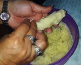 Foto del paso 4 de la receta: Bastoncitos de salchicha y papa ☺paso a paso