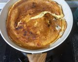 Pas rețetă Omletă cu brânză, salam și cașcaval 2 fotografie