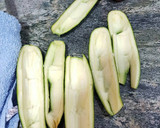Foto del paso 1 de la receta: Calabacines rellenos