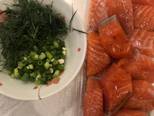 Canh chua cá hồi tại Nhật bước làm 1 hình