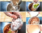 A picture of step 2 of Vendakkai Mor Kuzhambu/ Crispy Okra cooked in Yogurt curry.