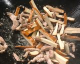 五香豆乾炒肉絲的食譜步驟3照片