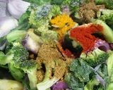 A picture of step 2 of Broccoli aloo.