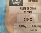 Foto del paso 1 de la receta: Filetes de jamón de cerdo con patatas al horno con sazonador