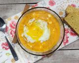 Foto del paso 8 de la receta: 🍲🧀🥚Sopa salvadora de 4 ingredientes + sopa crema con queso y huevo 🥚🧀🍲