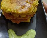 A picture of step 3 of Sweet corn pancakes.