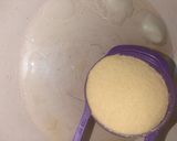 A picture of step 2 of Suneri Halwa.