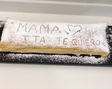 Foto del paso 11 de la receta: Postre día de la madre con dedicatoria de hijos y nietos (milhojas de crema pastelera)