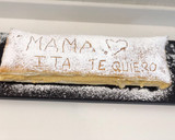 Foto del paso 11 de la receta: Postre día de la madre con dedicatoria de hijos y nietos (milhojas de crema pastelera)