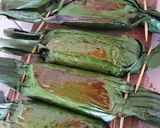 Foto langkah ke 4 dari resep Ketan panggang.