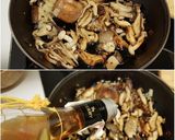 Foto del paso 6 de la receta Tallarines frescos con variado de setas en salsa blanca