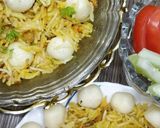 शाही मोती पुलाव (shahi moti pulav recipe in marathi) रेसिपी स्टेप 6 फोटो 