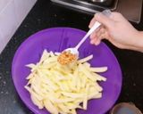 A picture of step 1 of Crispy Potato Fry Chips 😋.
