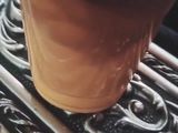 لاتيه الزعفران