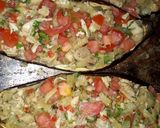 Foto del paso 6 de la receta: Berenjena rellenas de pollo con vegetales