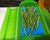 Foto del paso 2 de la receta Bacalao a la plancha con judía verde al vapor en Lékué