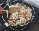 वेज नूडल्स (Veg noodles recipe in hindi) रेसिपी चरण 11 फोटो