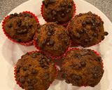 A picture of step 5 of Banana chocolate chips muffins.