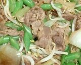 Foto langkah ke 3 dari resep Sapi Cah Buto (buncis toge).