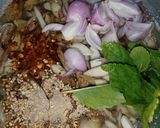 รูปขั้นตอนการทำที่ 3 ของ ลาบขาเห็ดปลวก | Termite Mushroom Spicy Salad