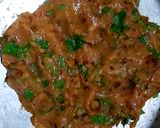 A picture of step 2 of Nargisi kofta.