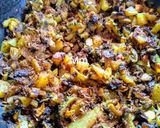 A picture of step 6 of Karela and Aloo Crispy Fry.