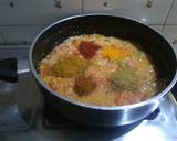 Paneer bhurji (gravy form) with bun recipe step 2 photo