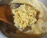 A picture of step 3 of Mong fry daal.