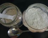 Hình bước làm 1 của món Chả đậu cốm non áp chảo