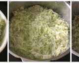 A picture of step 1 of Lauki Halwa/Bottle Gourd Halwa.