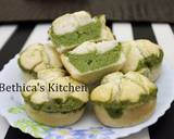 Layered Spinach Idli Muffins recipe step 5 photo