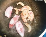 A picture of step 7 of Nha Trang Banh Xeo (Vietnamese Savory Crispy Pancakes).