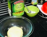 A picture of step 3 of Eggless: 'Italian Potato Gnocchi' or 'Gnocchi di Patate' (Pasta) in the 'Piedmontese' Style.