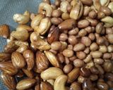 A picture of step 1 of Masala dry fruits.