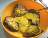 A picture of step 4 of Curd Cashew Fish.