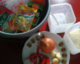 Foto langkah ke 1 dari resep Tteokbokki (Kue Beras Khas Korea).